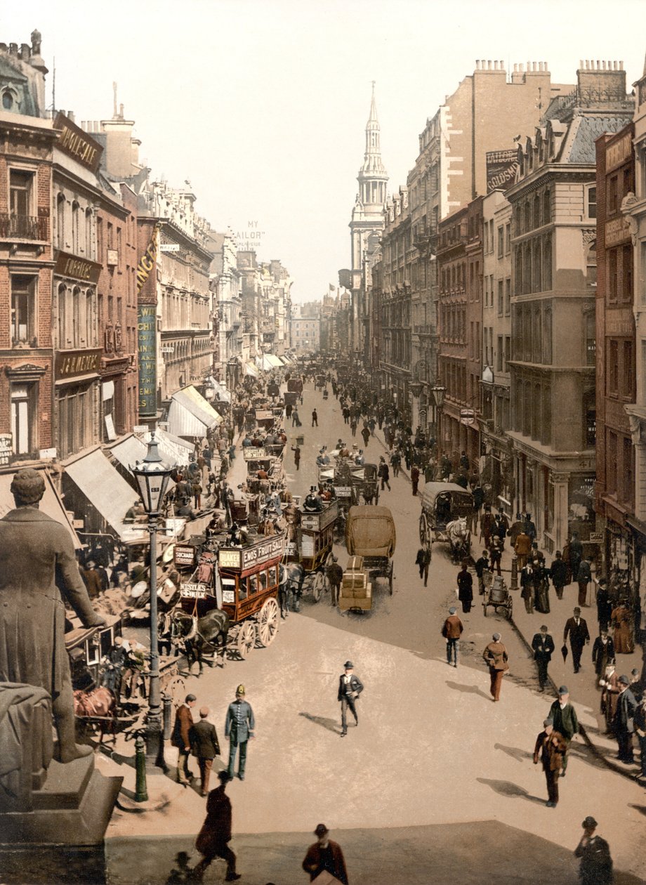 Cheapside, Londen door English School