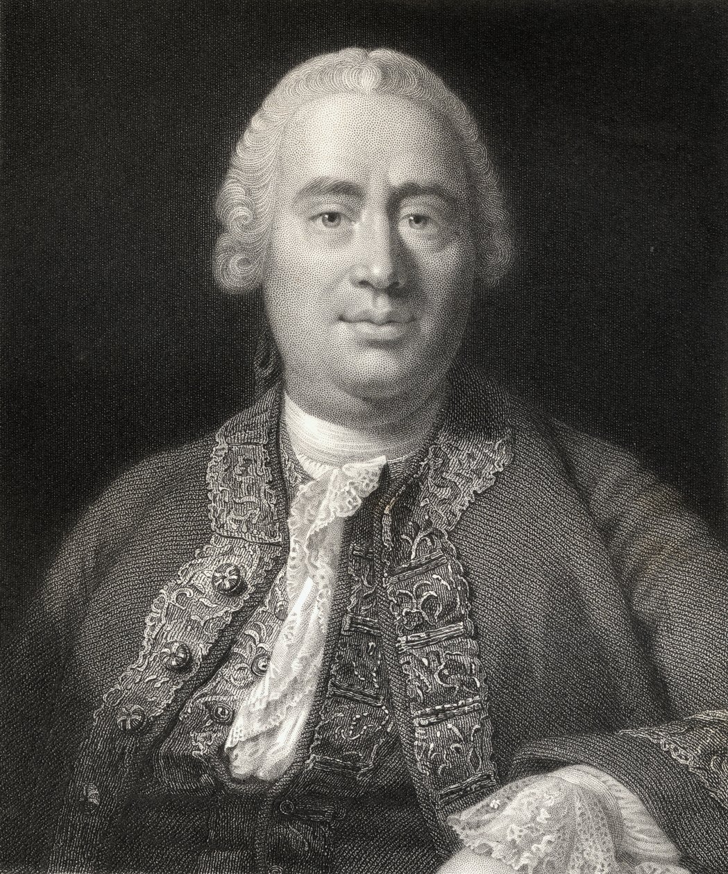 David Hume (1711-76) door English School