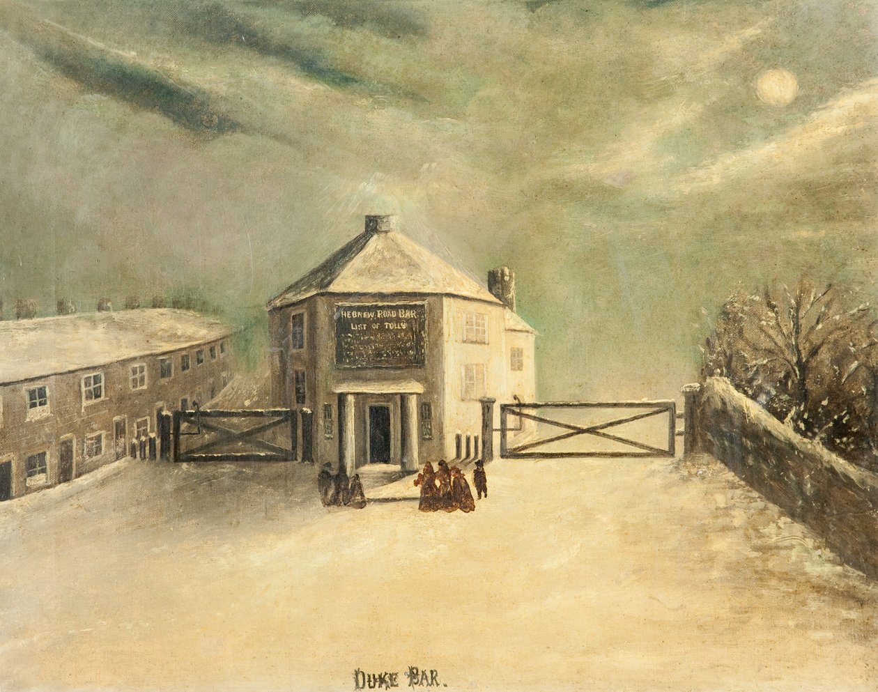Duke Bar, Burnley, c.1850 door English School