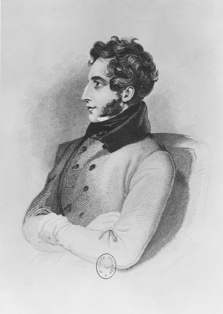 Edward Bulwer-Lytton, Lord Lytton (gravure) door English School