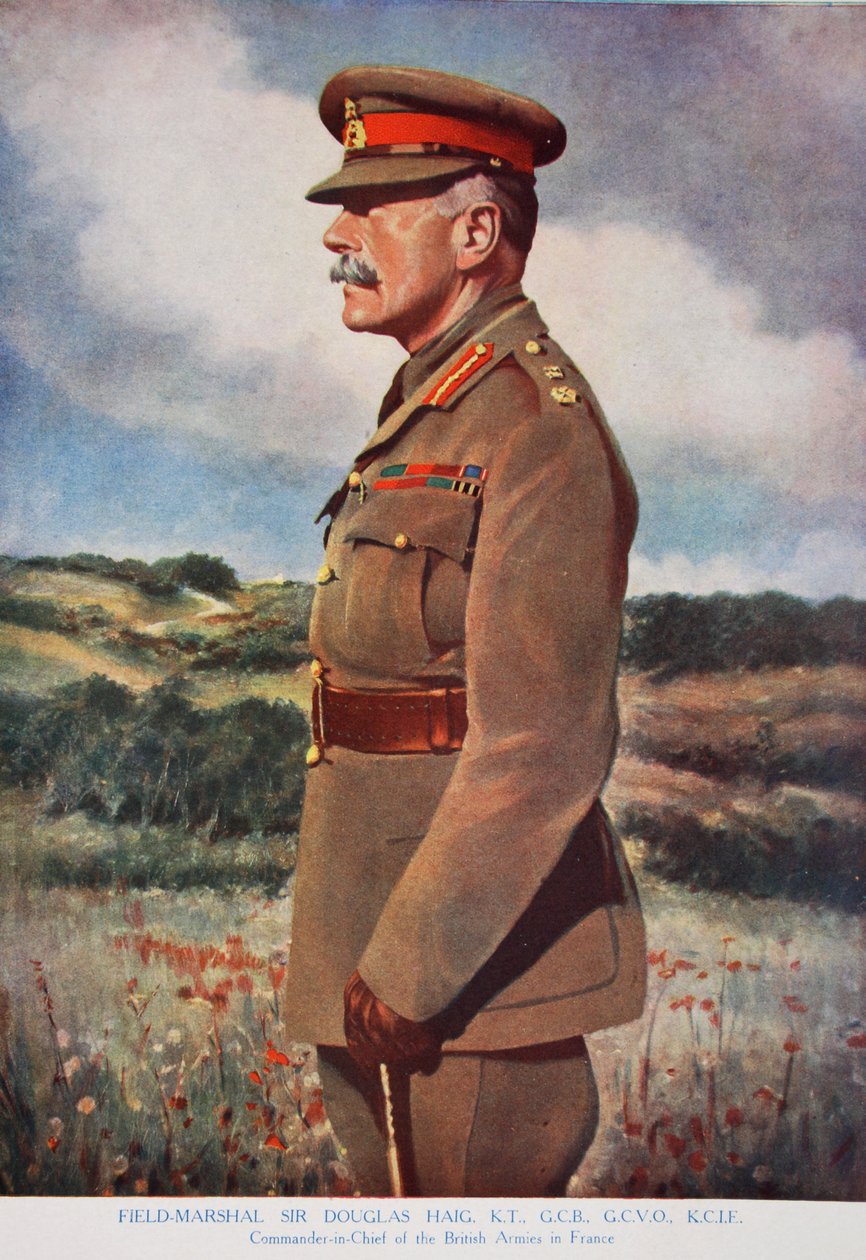 Veldmaarschalk Sir Douglas Haig door English School