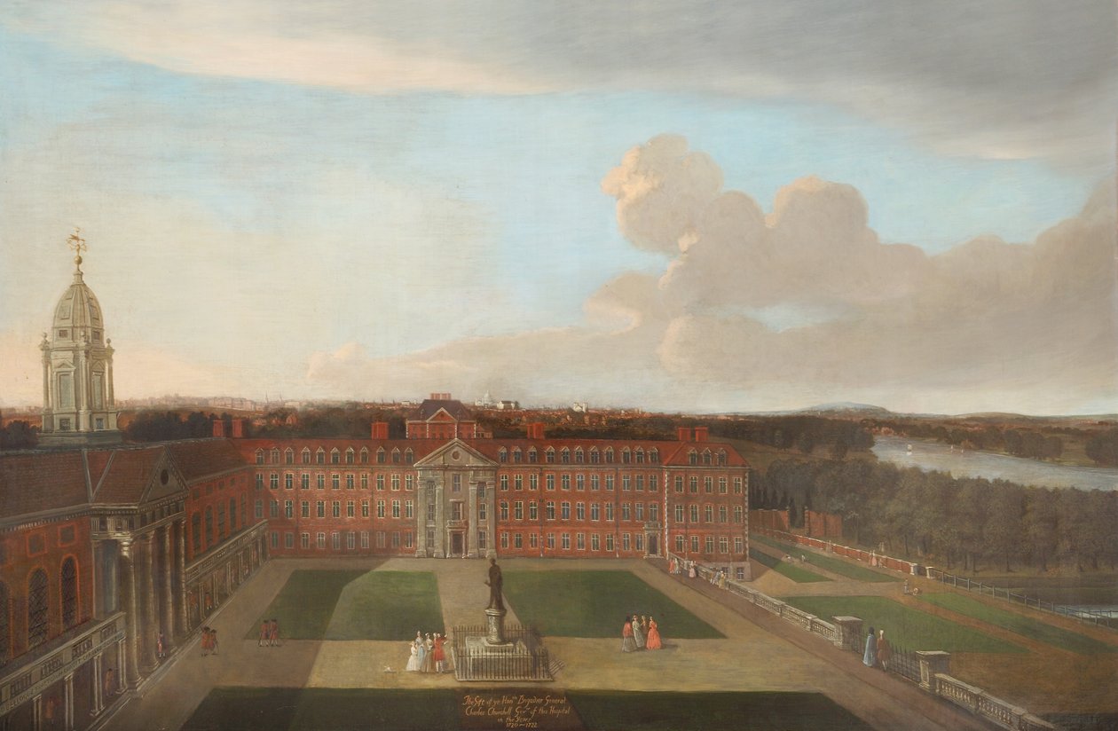 Figure Court, ca. 1720 door English School