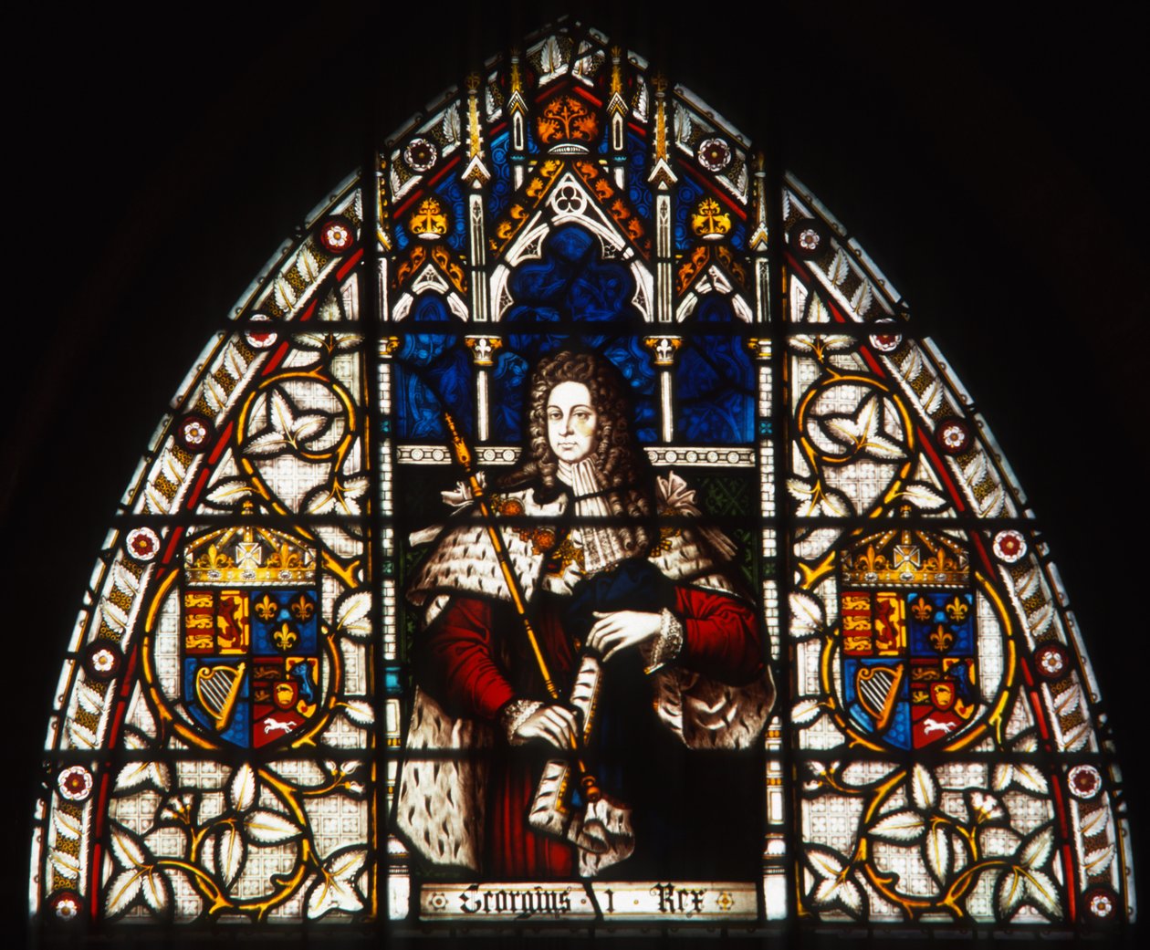 George I, ca. 1873 door English School