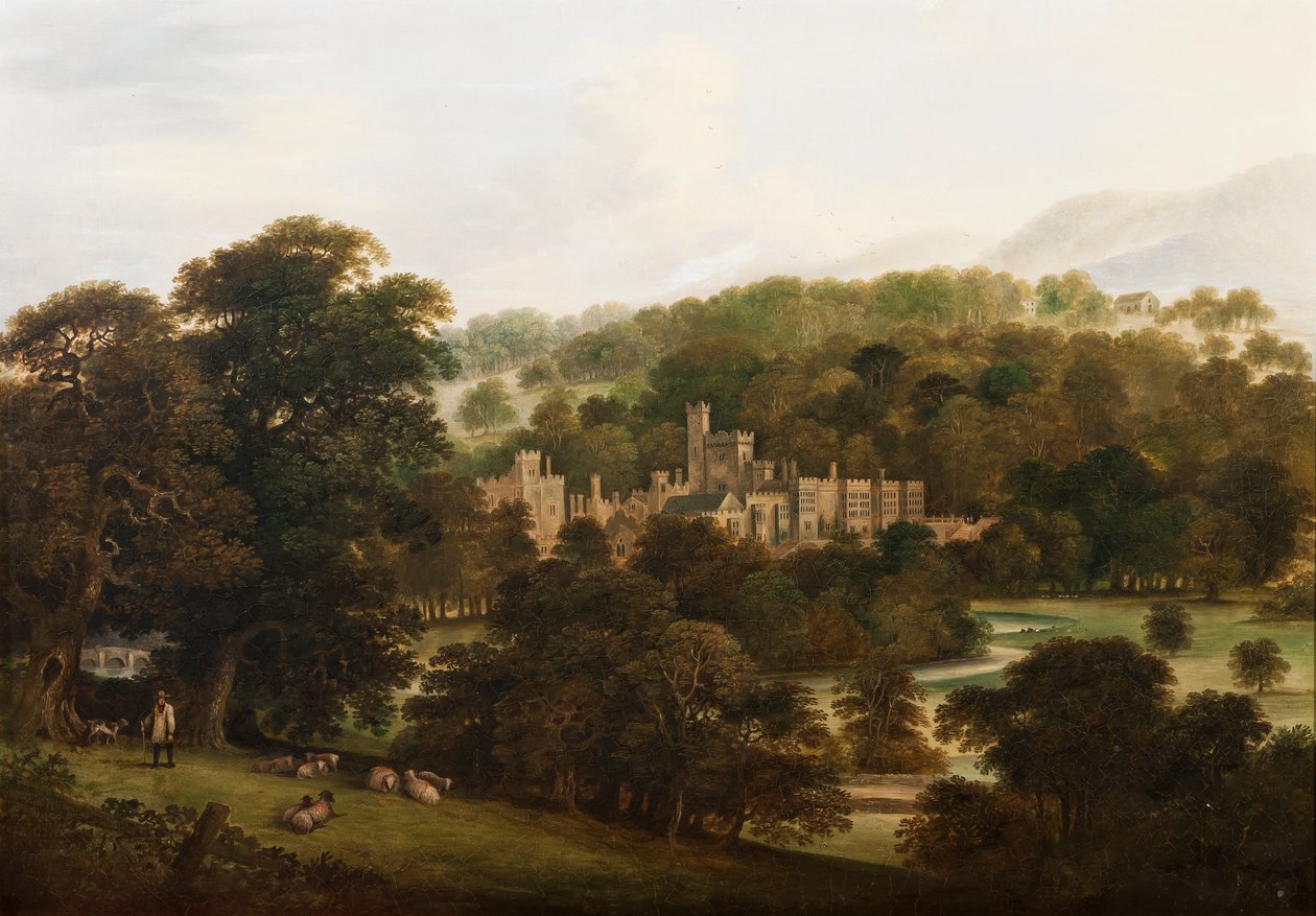 Haddon Hall, 1855 door English School