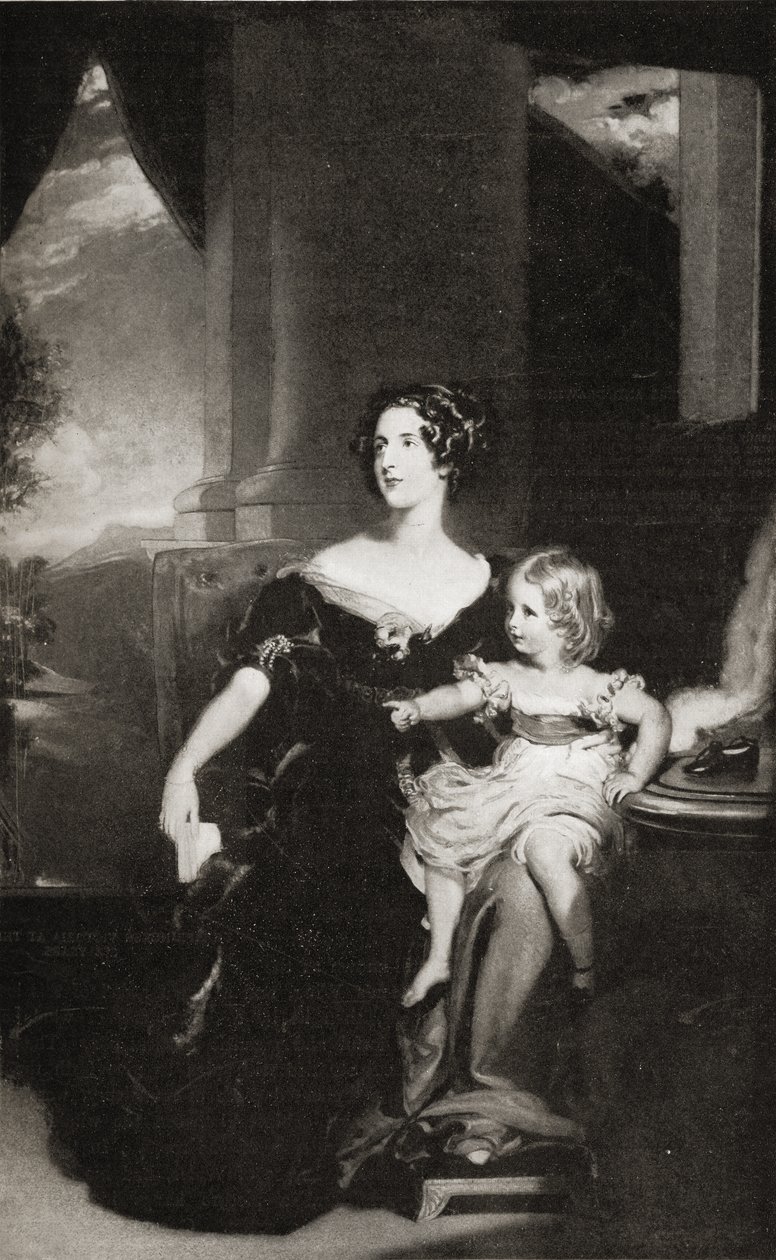 Harriet Hertogin van Sutherland door English School
