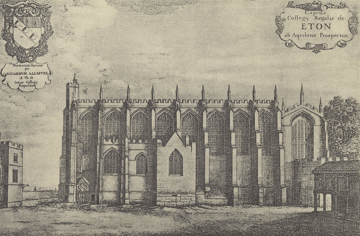 Hollars prent, 1673 (gravure) door English School