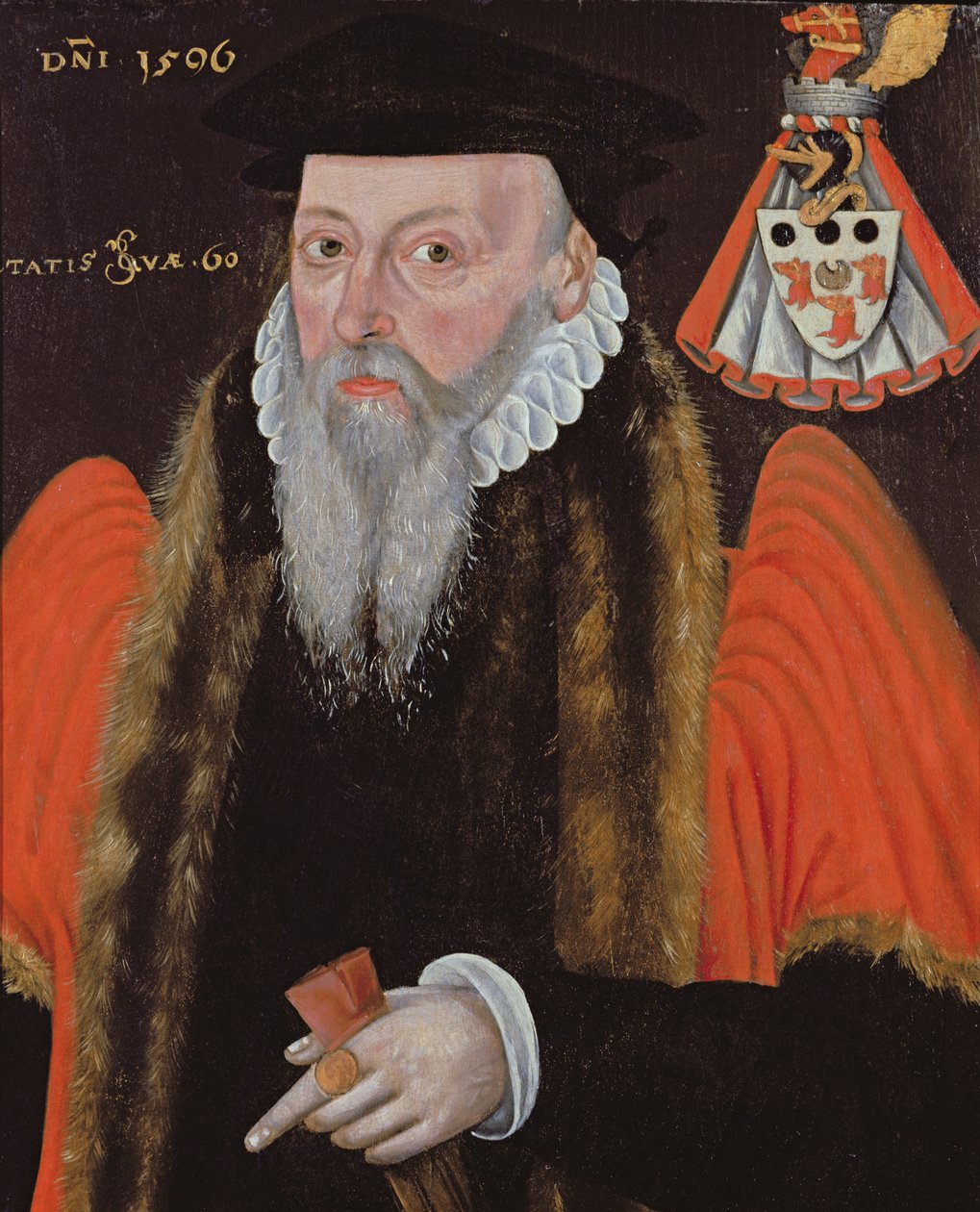 Hugh Barker, 1596 door English School