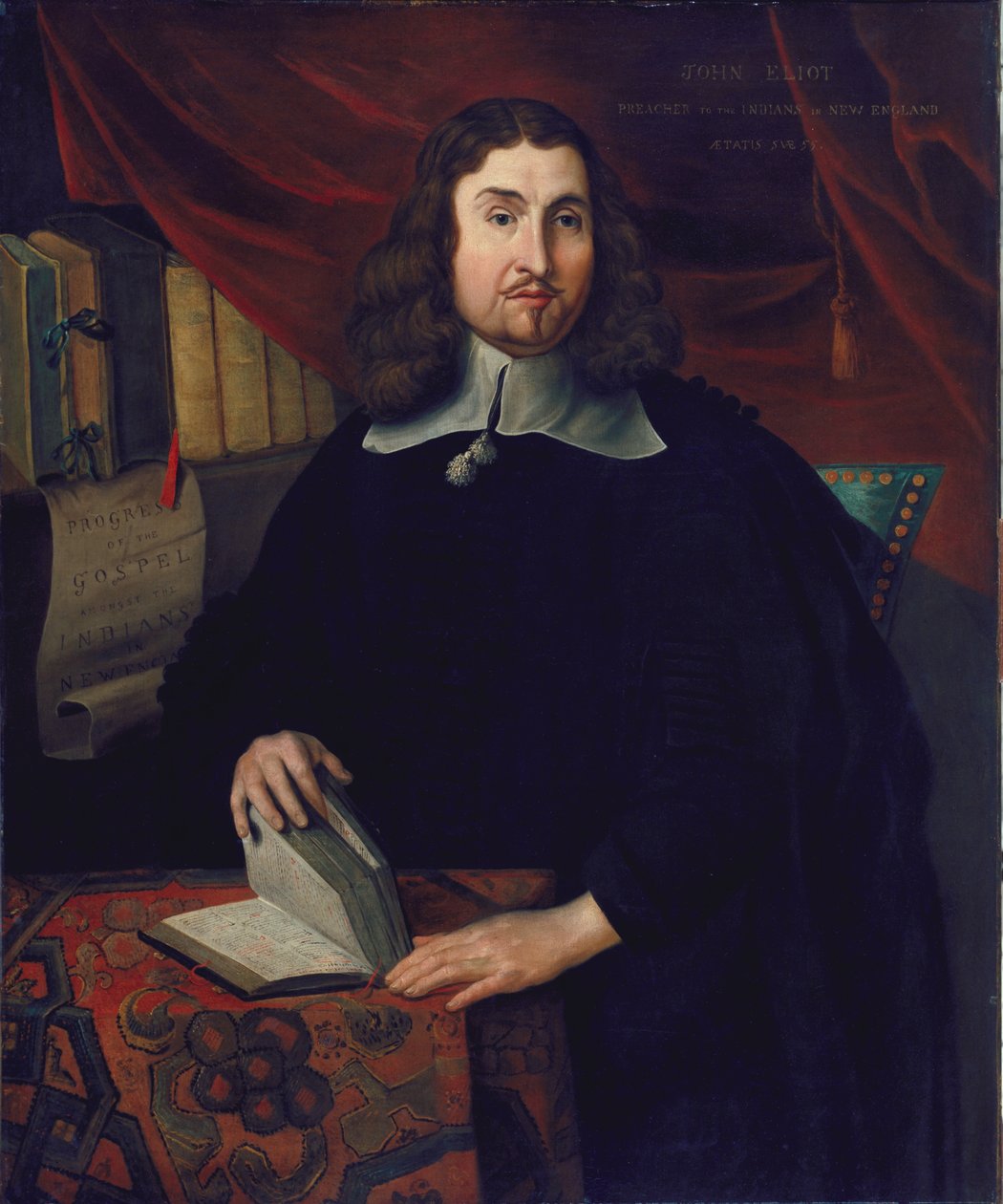 John Eliot door English School