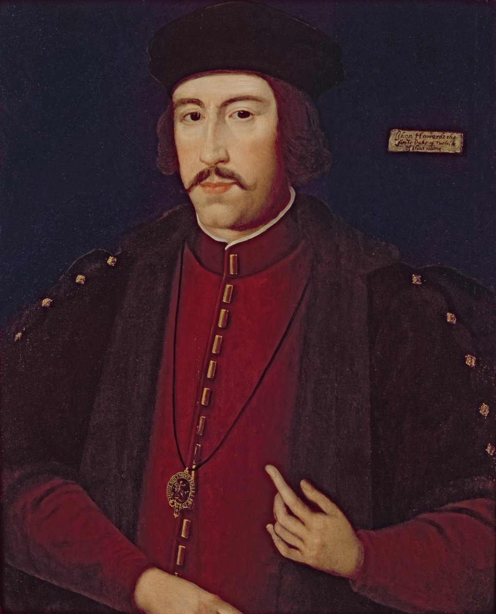 John Howard, 1e hertog van Norfolk door English School