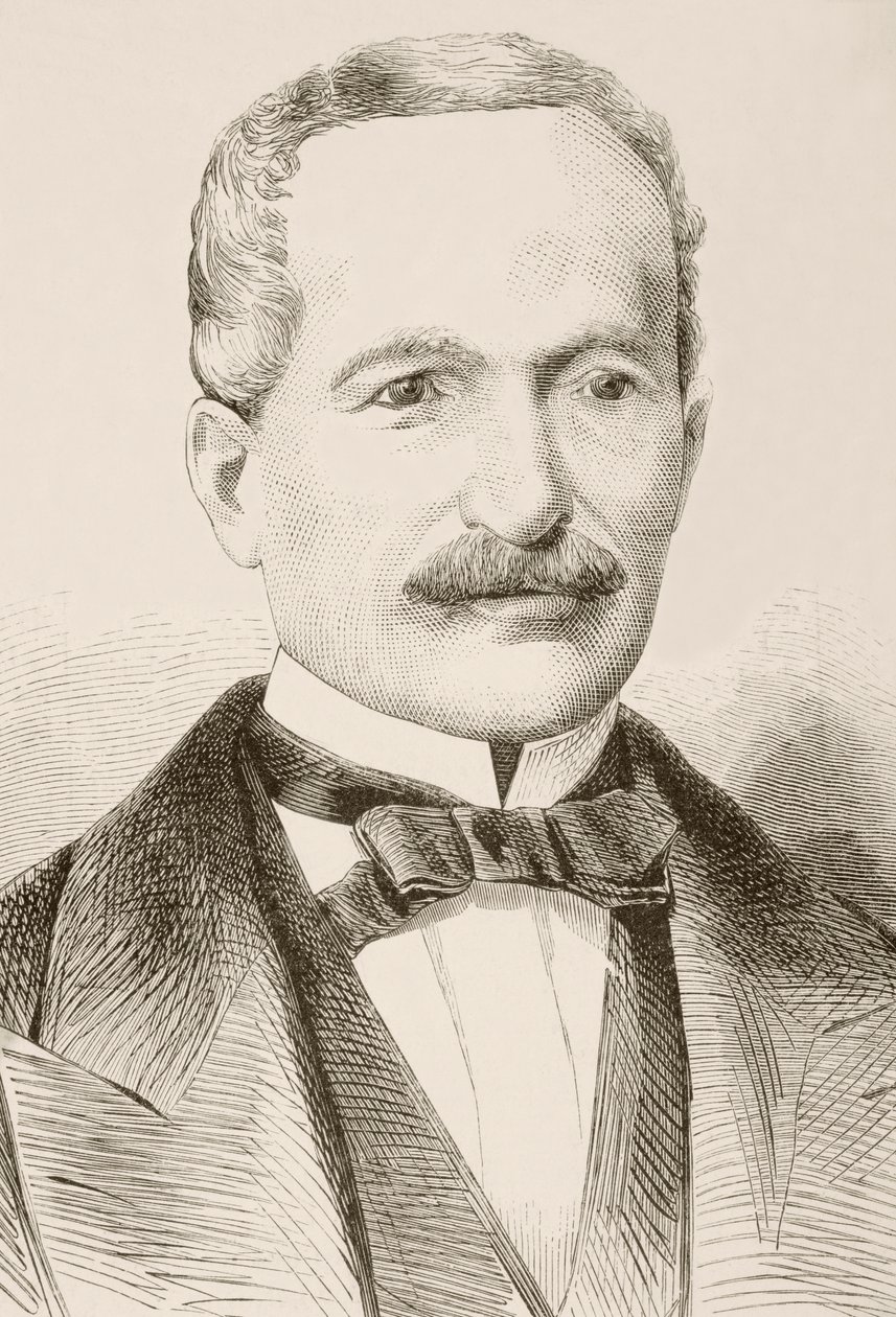 Jose Balta y Montero (litho) door English School