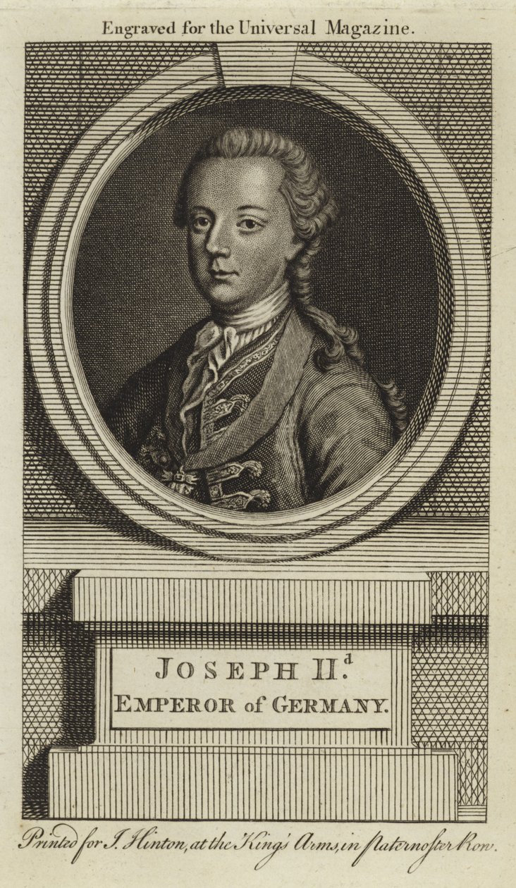 Jozef II, Keizer van Duitsland door English School