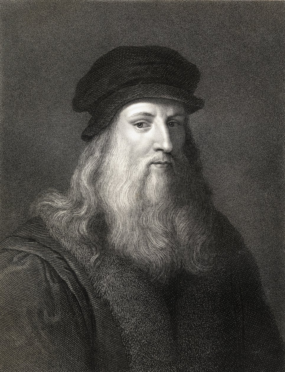 Leonardo da Vinci door English School