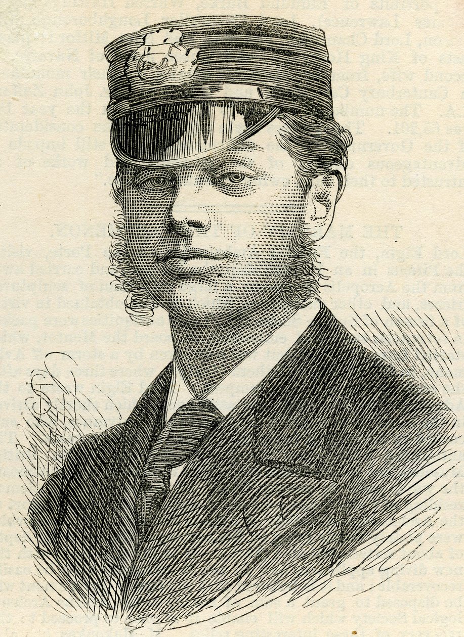 Luitenant R.H. Archer, 1875 door English School