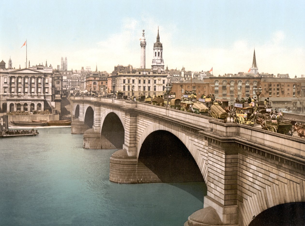 Londen Brug door English School