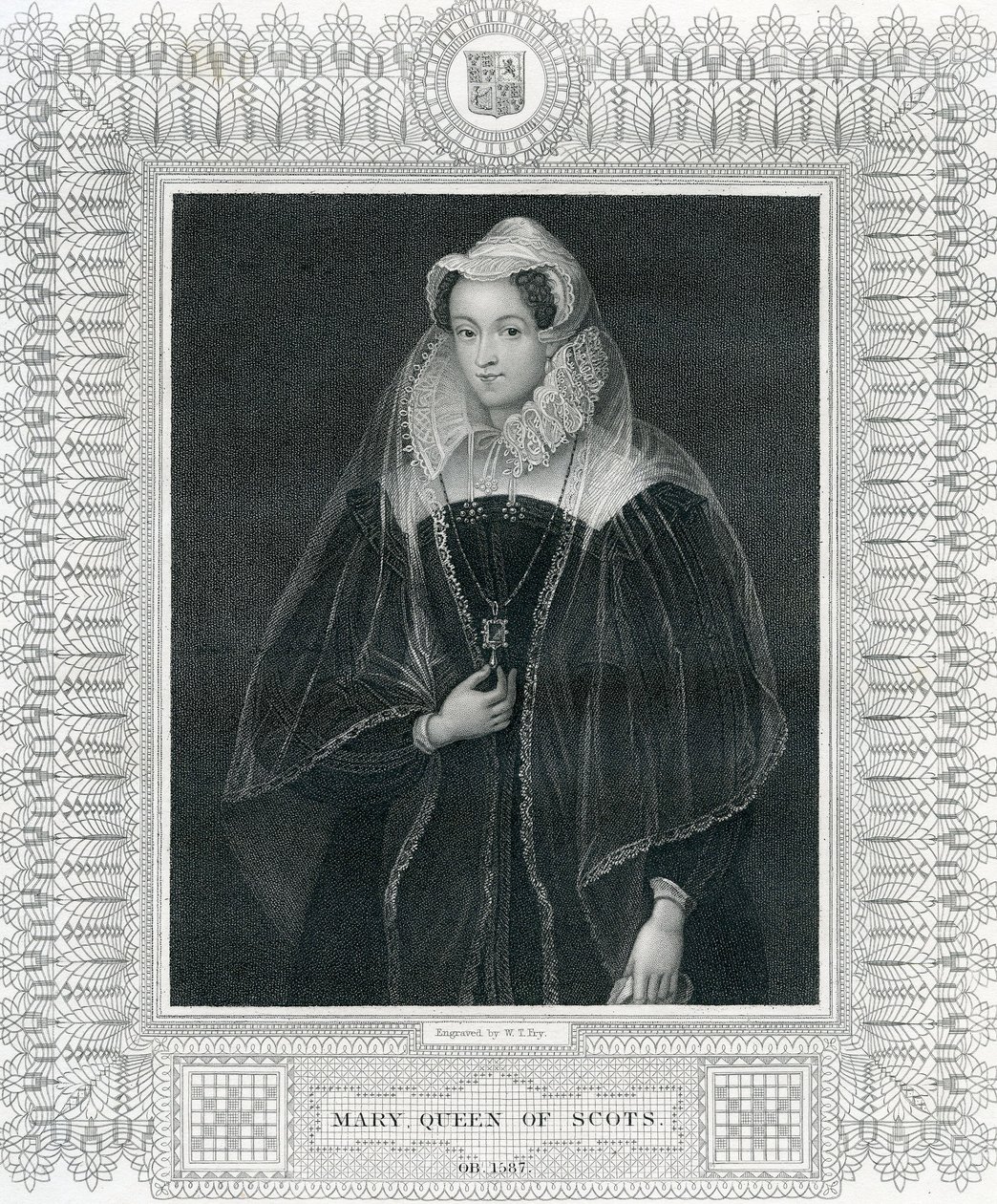 Mary Queen of Scots, 19e eeuw door English School