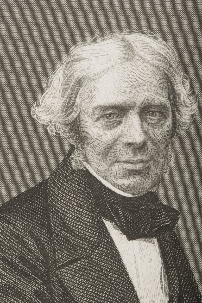 Michael Faraday (1791-1867) door English School