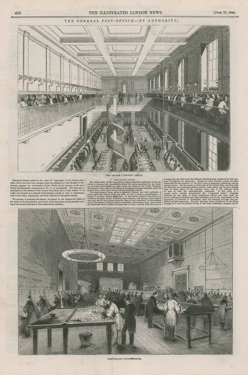 Pagina uit de Illustrated London News door English School