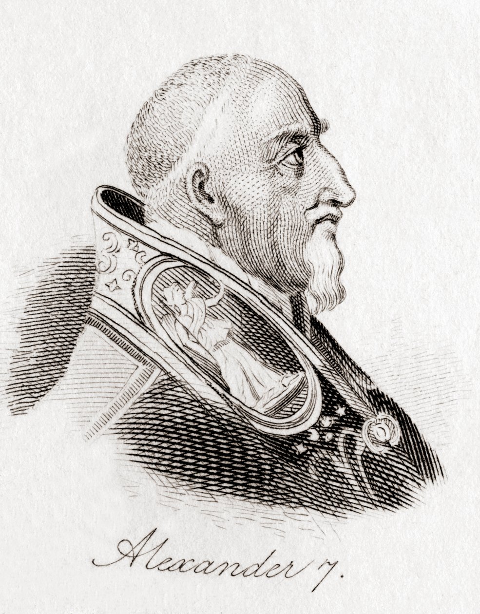 Paus Alexander VII door English School