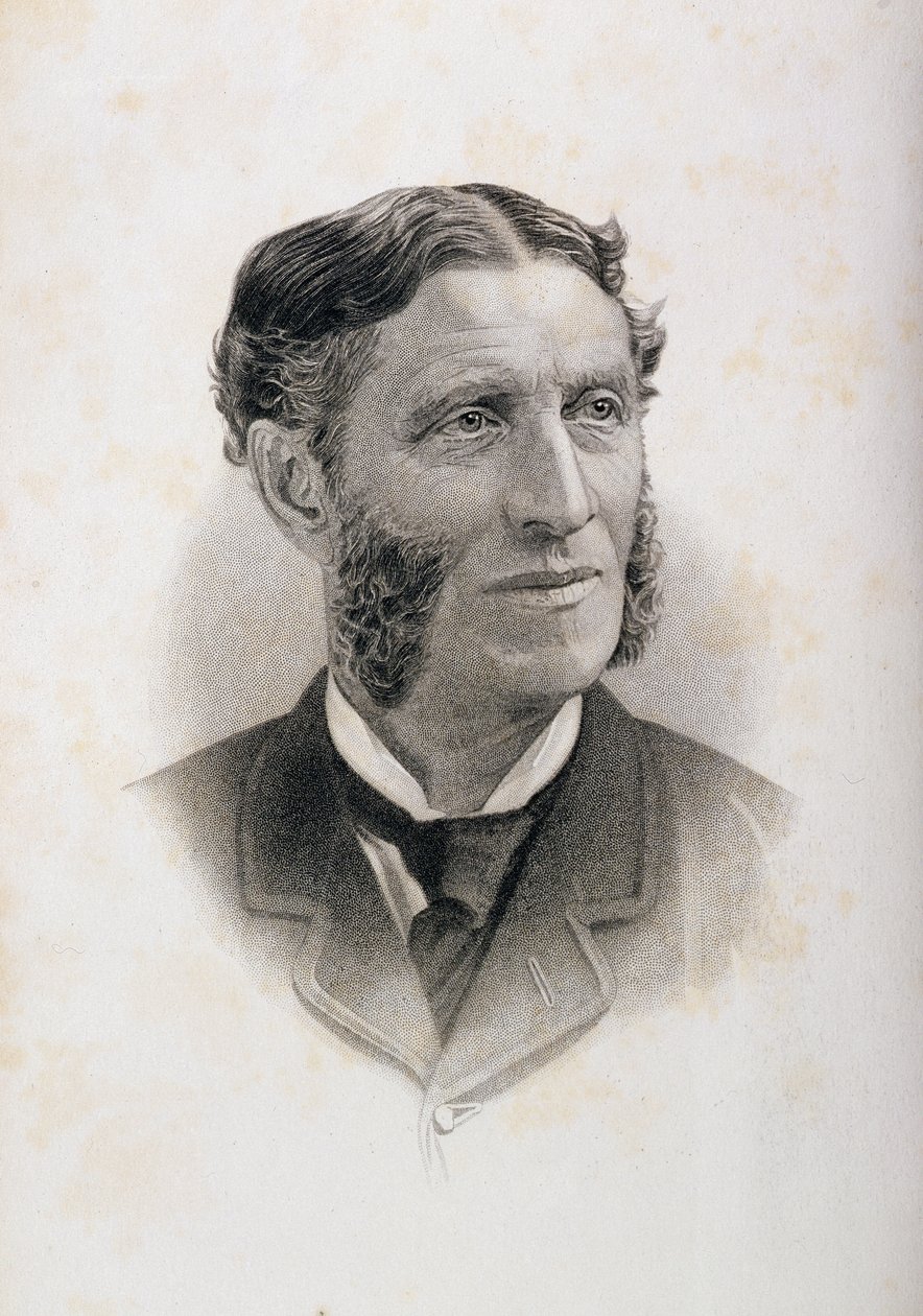 Portret van Matthew Arnold (1822-88) door English School