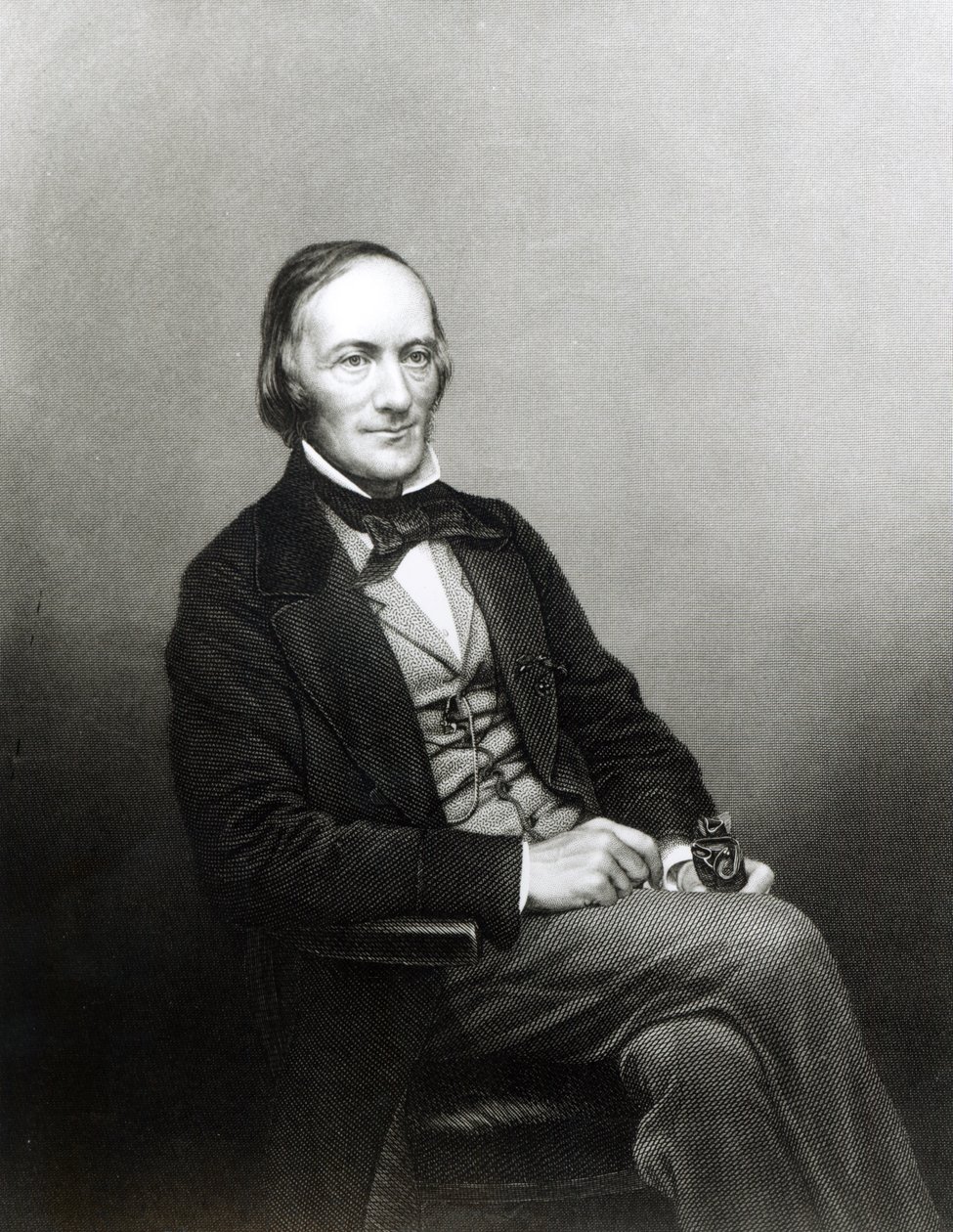 Portret van Sir Richard Owen (1804-1892) door English School