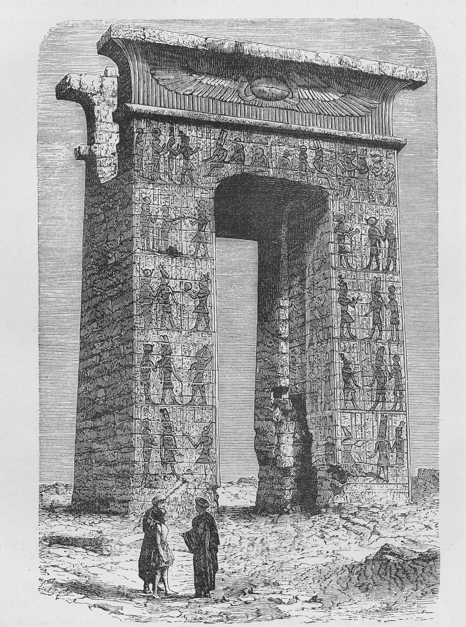 Propylon in Karnak door English School