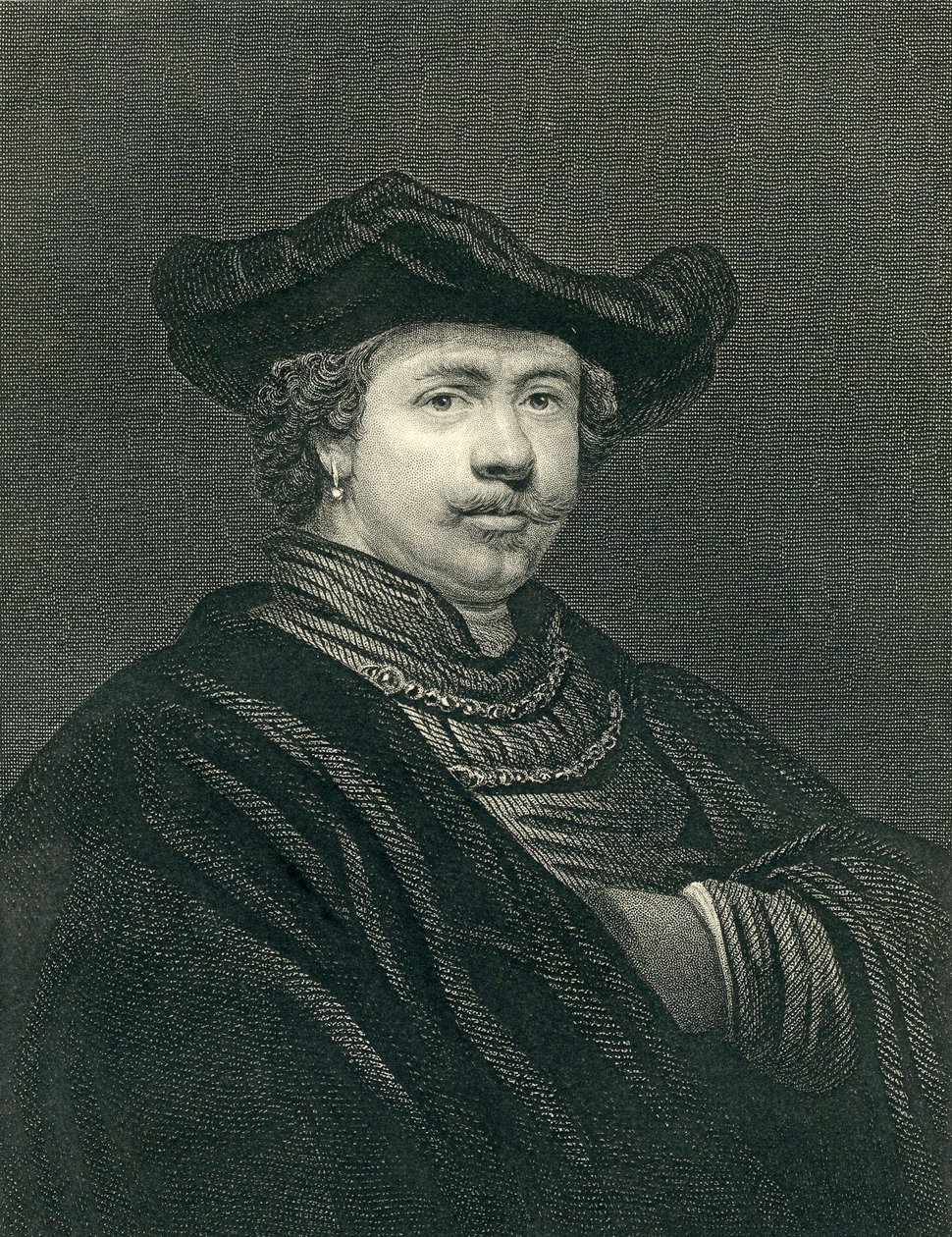 Rembrandt Harmens van Rijn (1606-69) door English School