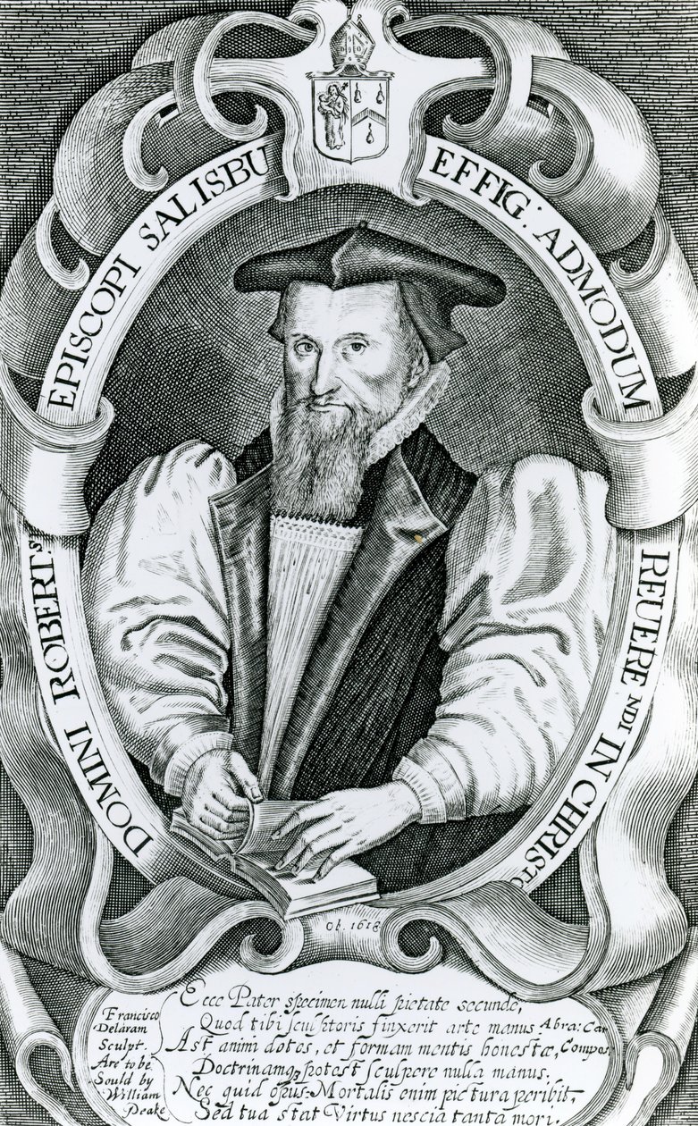 Robert Abbot (1560-1617) door English School