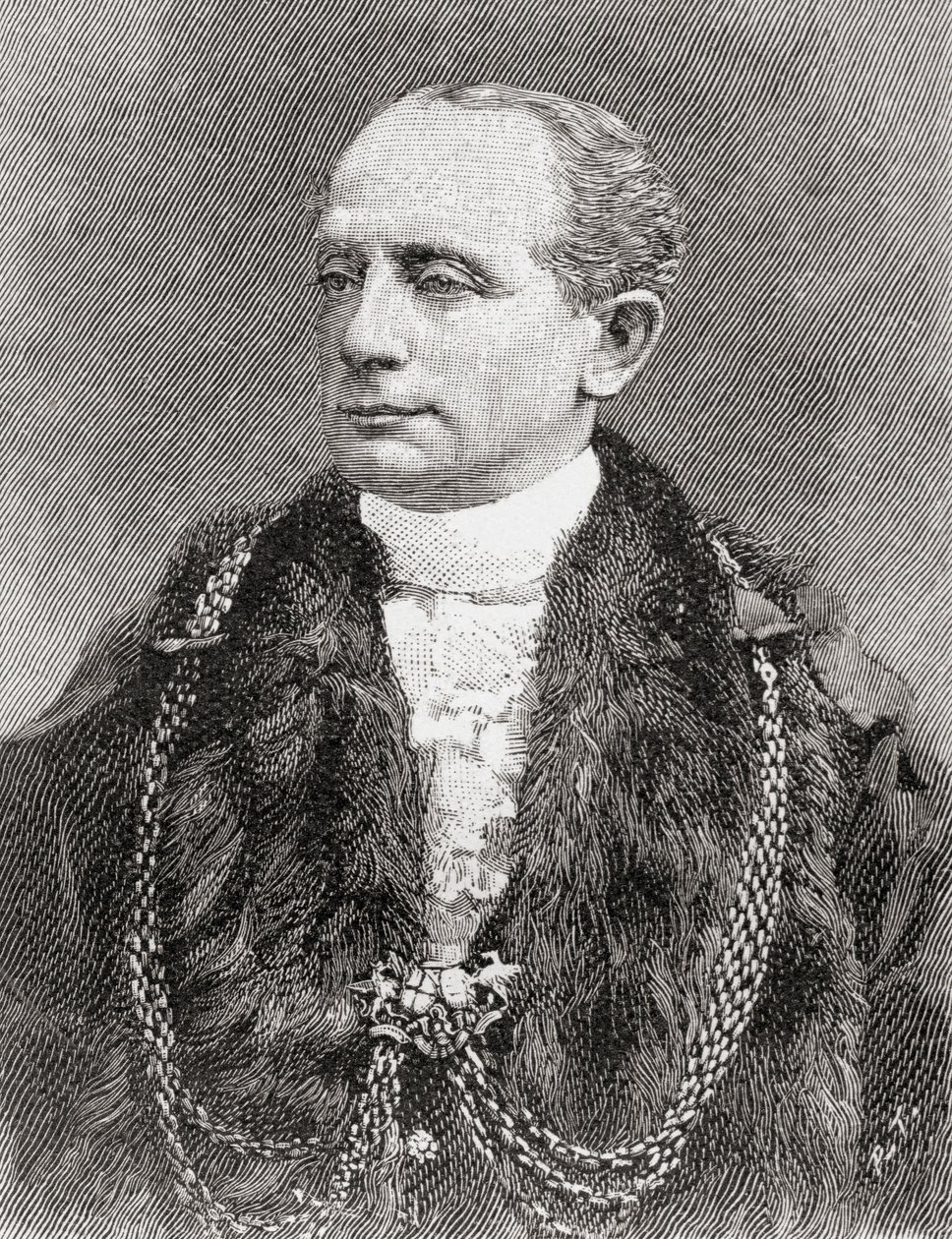 Sir George Faudel Faudel-Phillips door English School
