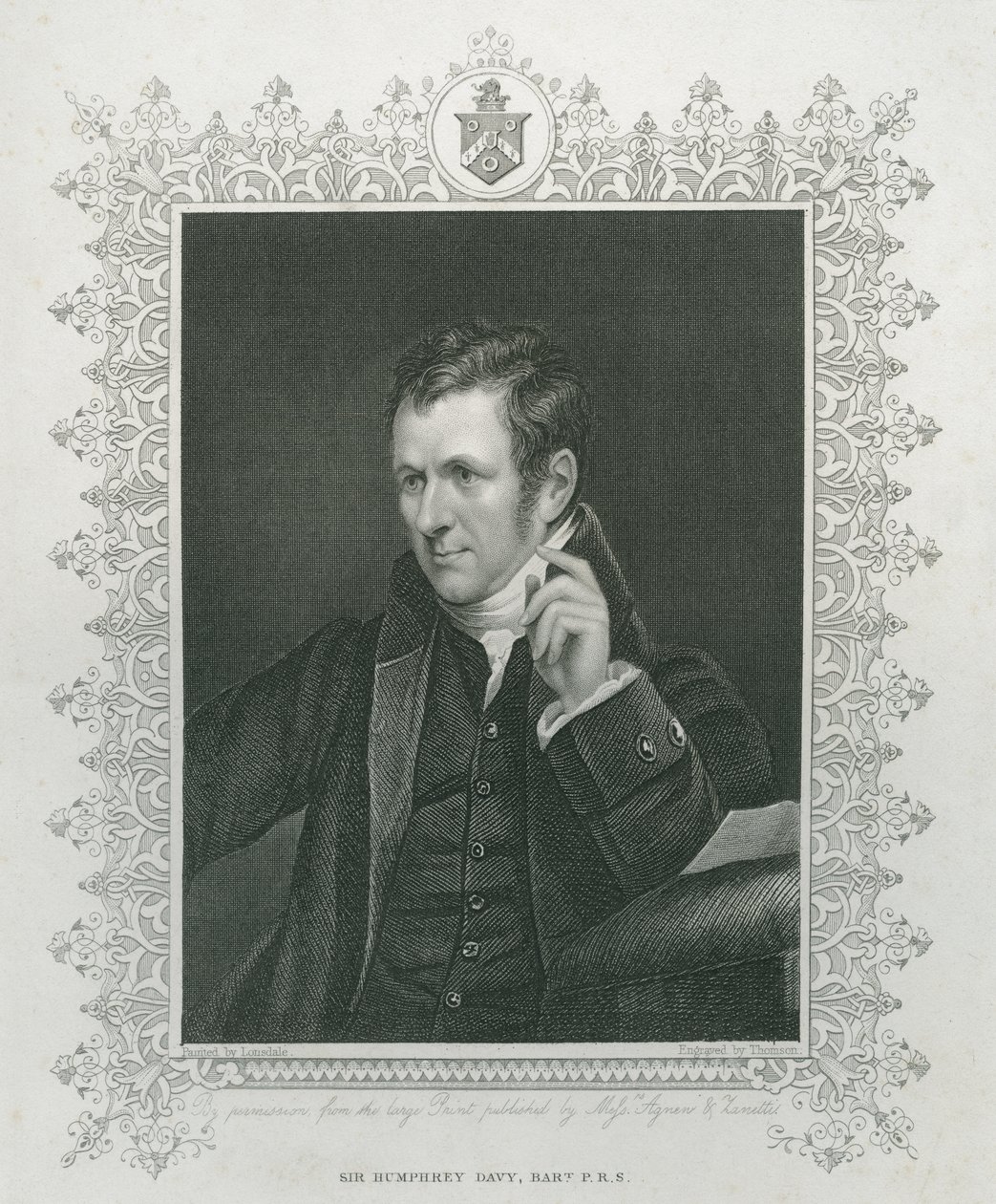 Sir Humphry Davy (1778-1829) door English School