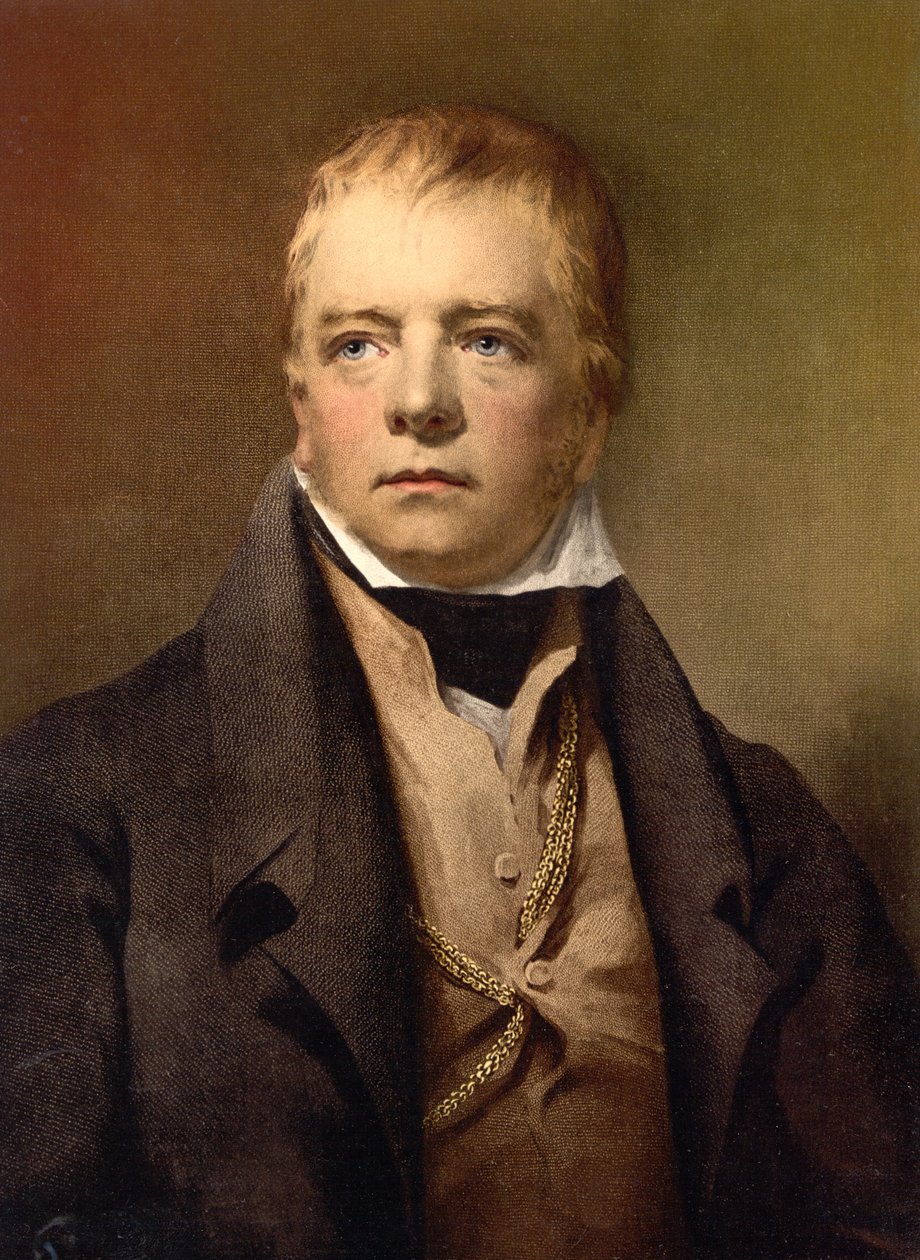 Sir Walter Scott, ca. 1895 door English School