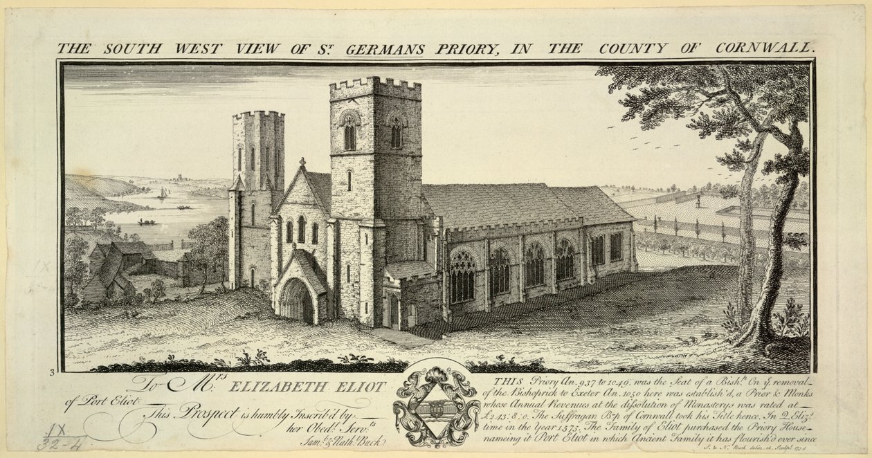 St. Germans Priory door English School
