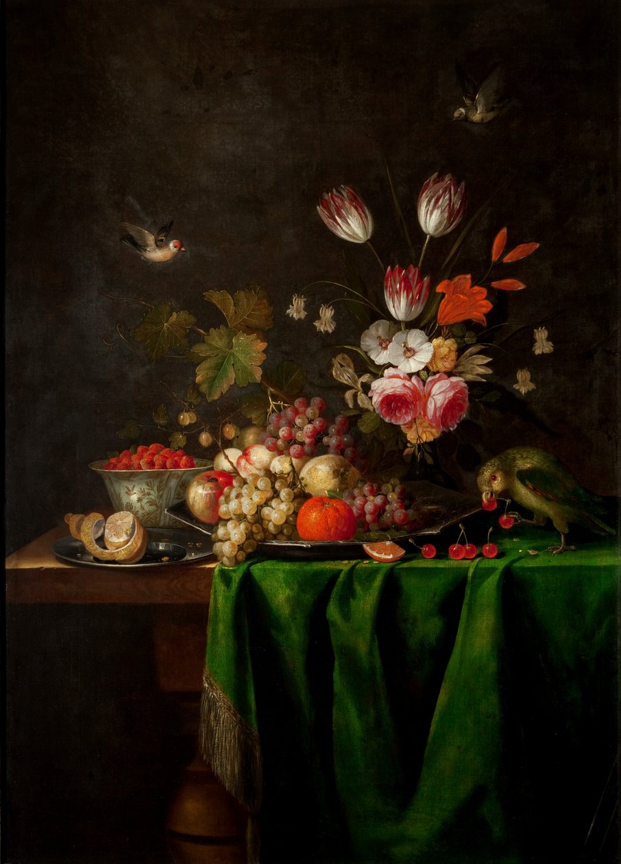 Stilleven, c.1660 door English School