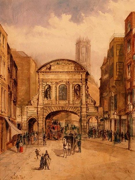 Temple Bar door English School