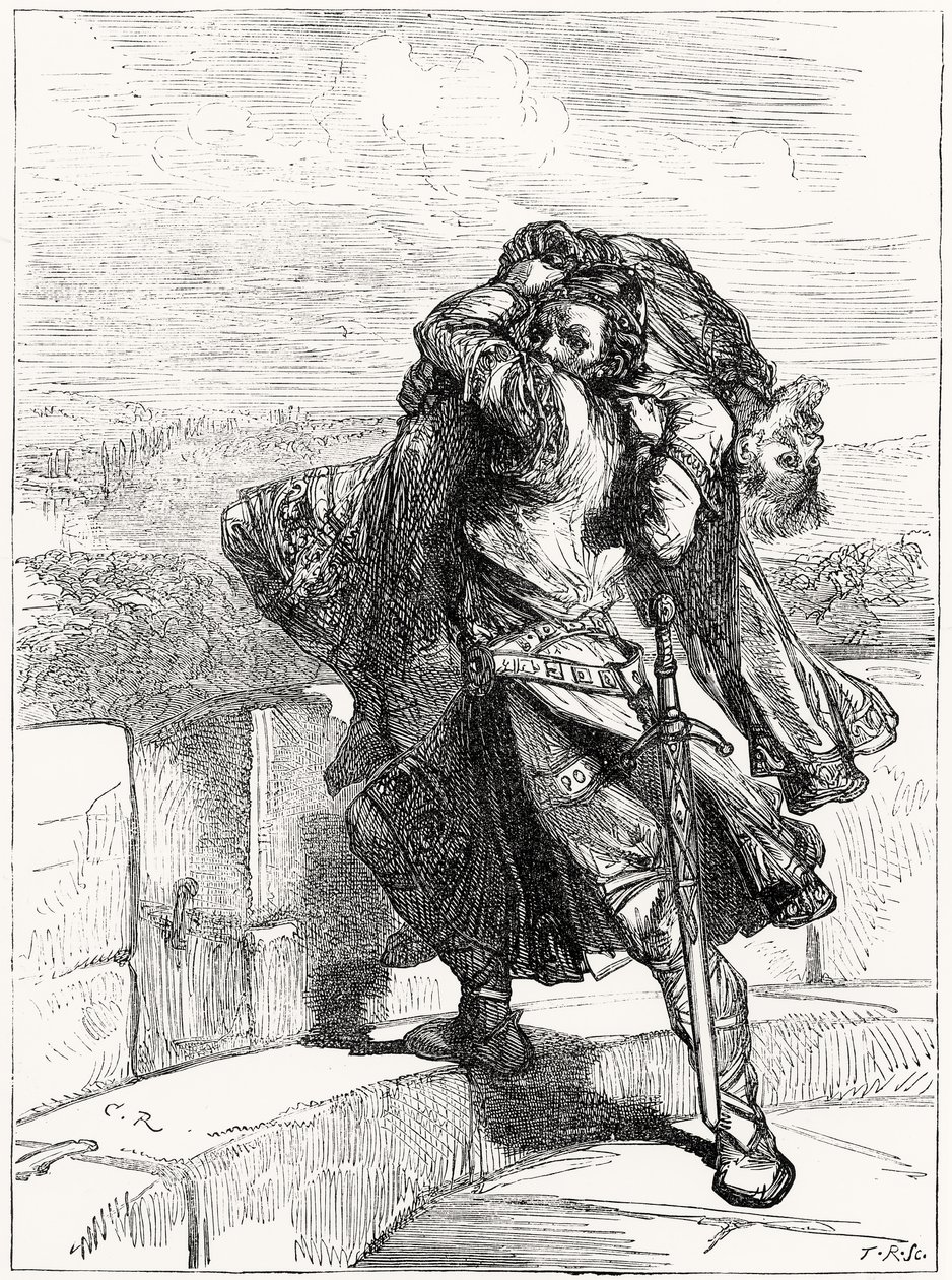 De dood van Conan in 1090 door English School