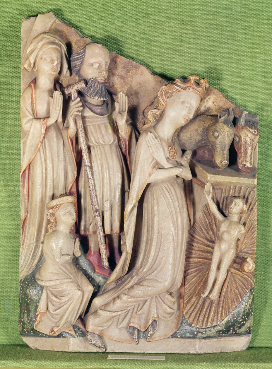 De Geboorte, c.1470-90 door English School