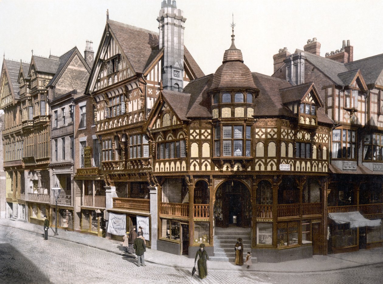 The Rows, Chester door English School