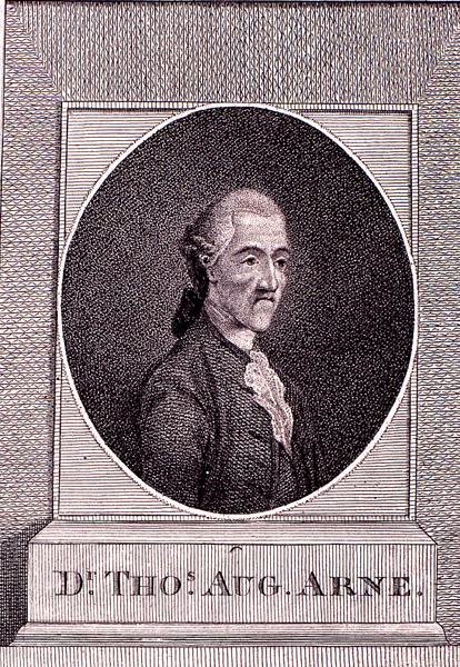 Thomas Augustine Arne door English School