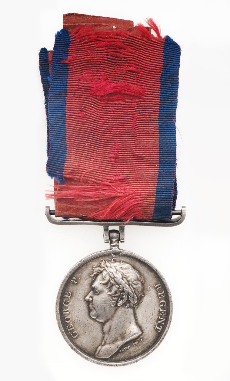 Waterloo-medaille door English School