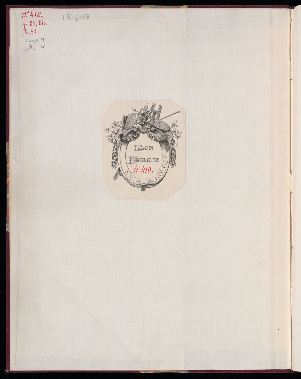 Album, Livre de trophée door Francois Antoine Aveline