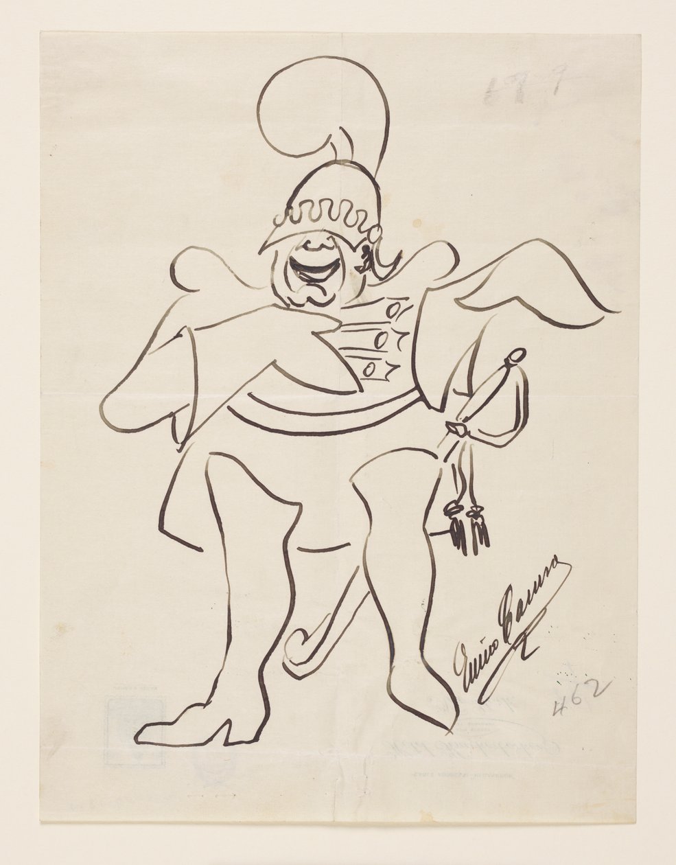 Enrico Caruso als Don José in "Carmen" door Enrico Caruso