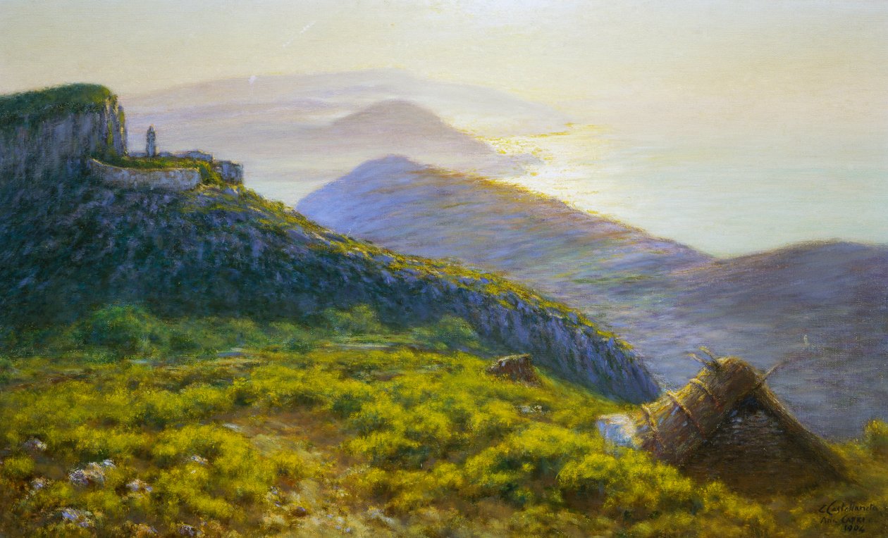 Vanaf Monte Solaro (Capri) door Enrico Castellaneta