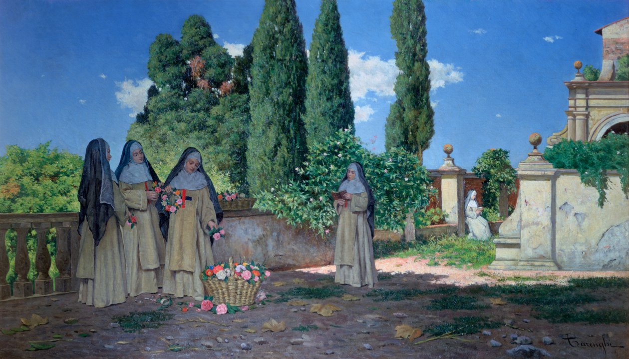 De Nonnen Tuin door Enrico Tarenghi