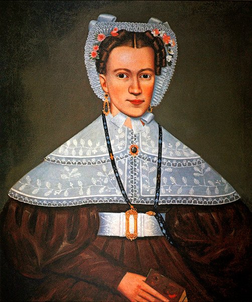 Mevrouw Pearce, ca. 1835 door Erastus Salisbury Field