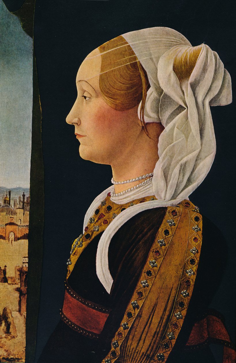 Ginevra Bentivoglio door Ercole de