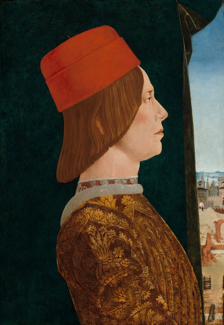 Giovanni II Bentivoglio, ca. 1474-1477 door Ercole de
