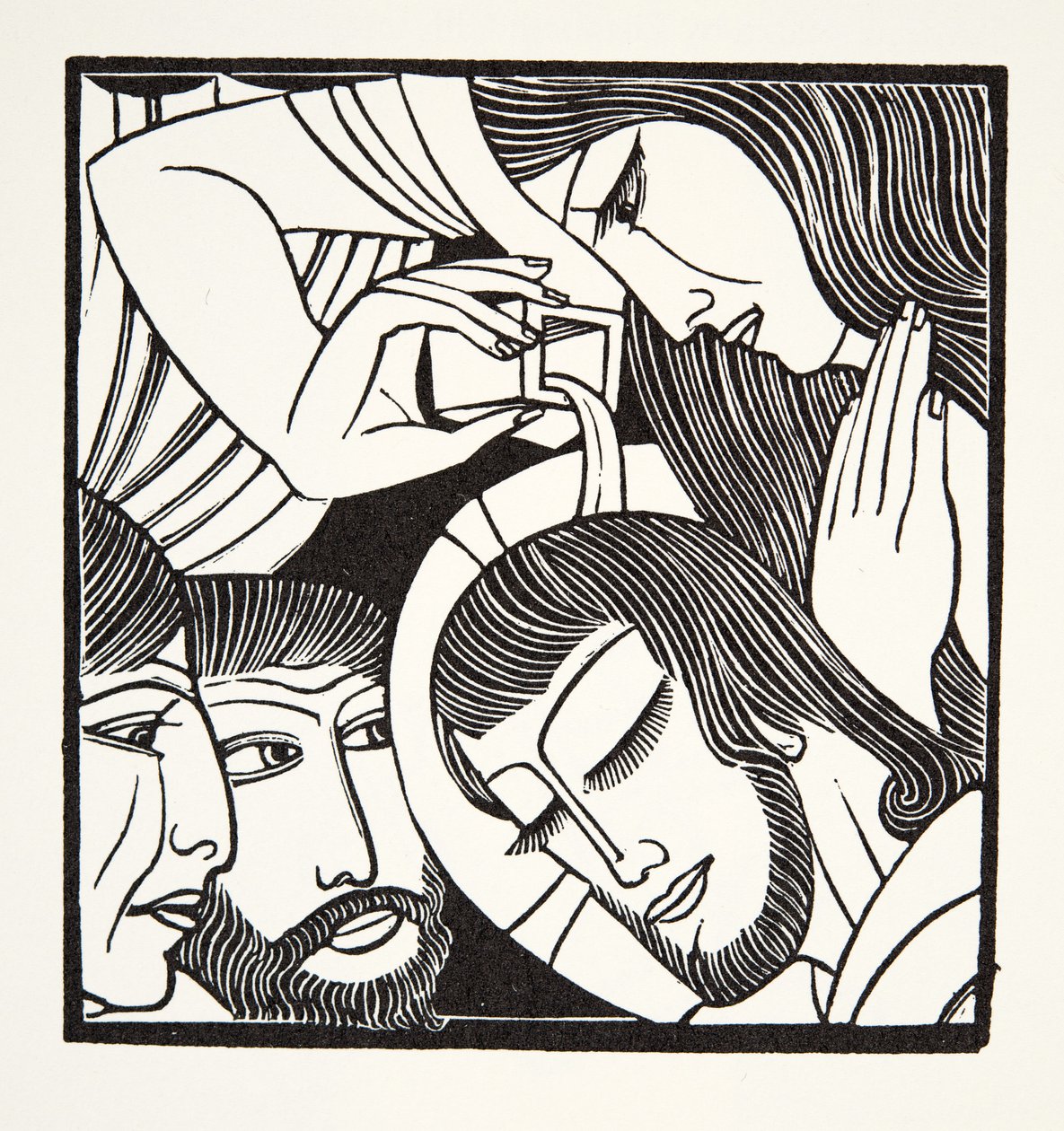Maria Magdalena door Eric Gill