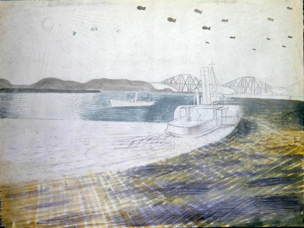 Firth of Forth door Eric Ravilious