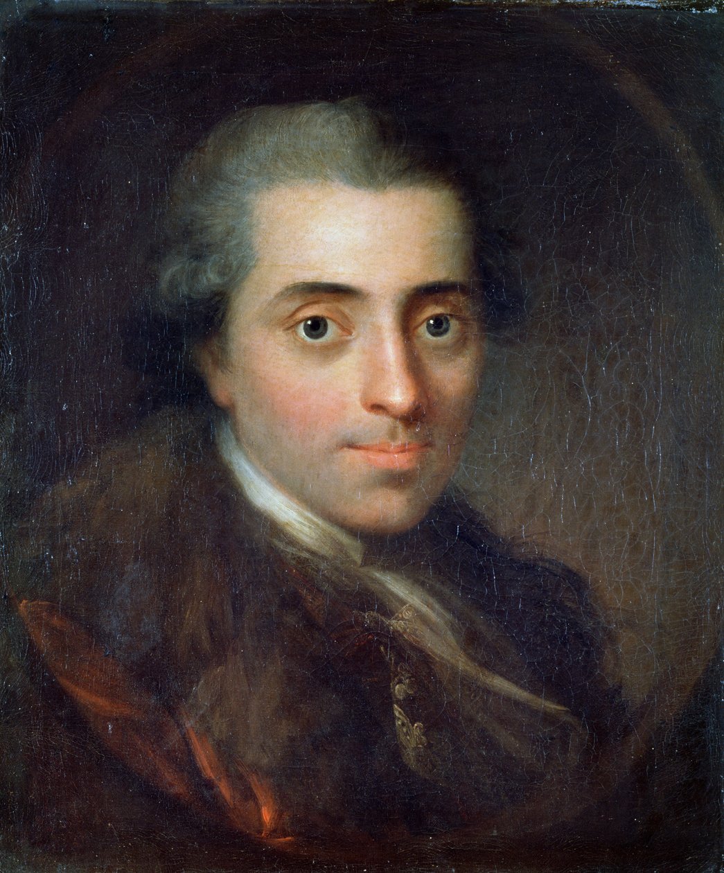 Portret van Johannes Ewald, Deense dichter door Erik Pauelsen