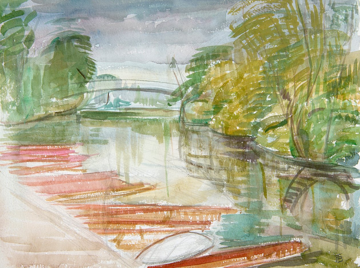 Punts op de Cherwell door Erin Townsend