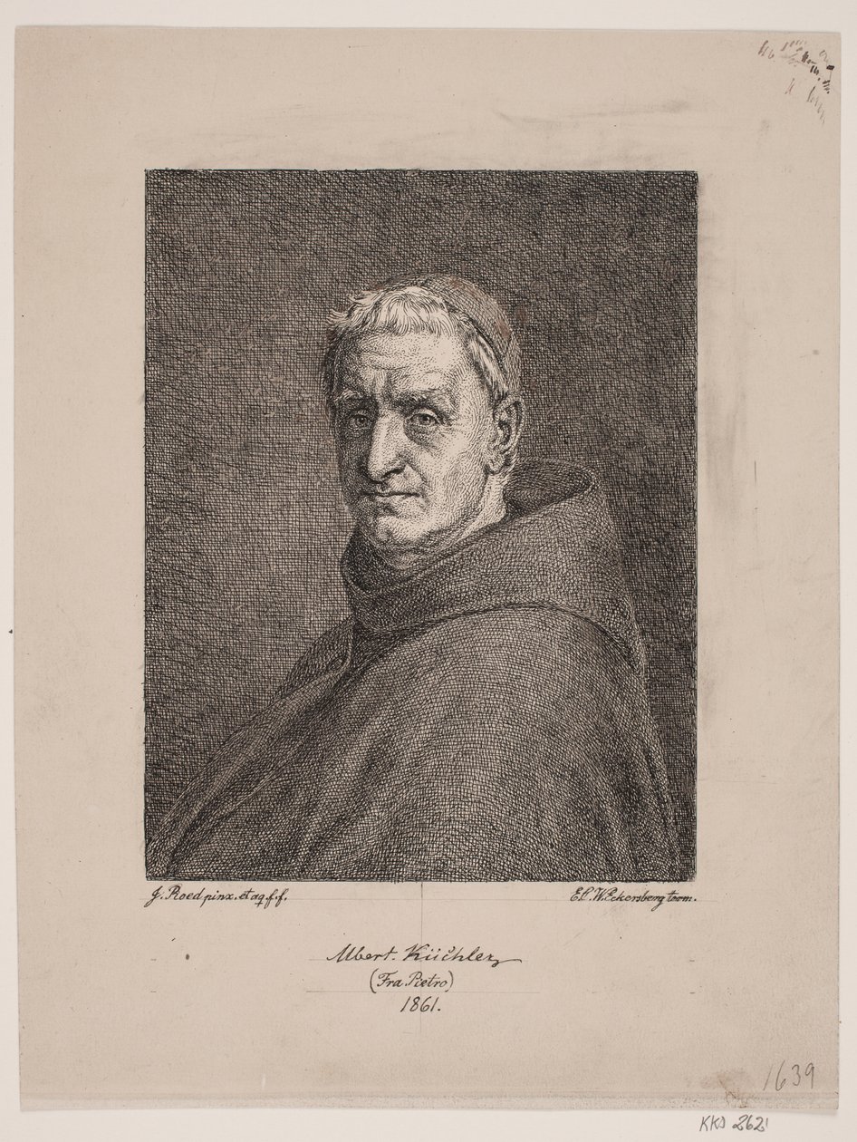 Albert Küchler door Erling Eckersberg